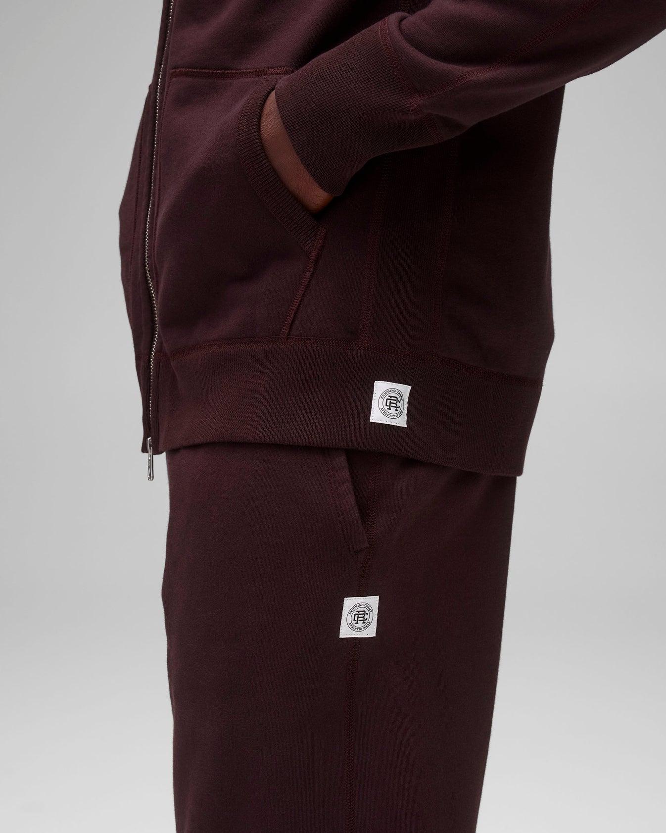 Reigning Champ Midweight Terry Standard Sweatpant- Oxblood Product Image