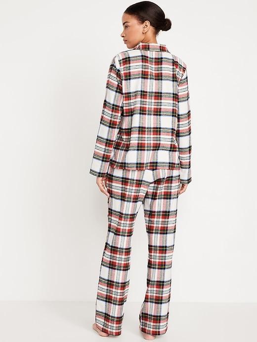 Flannel Pajama Set for Women Product Image