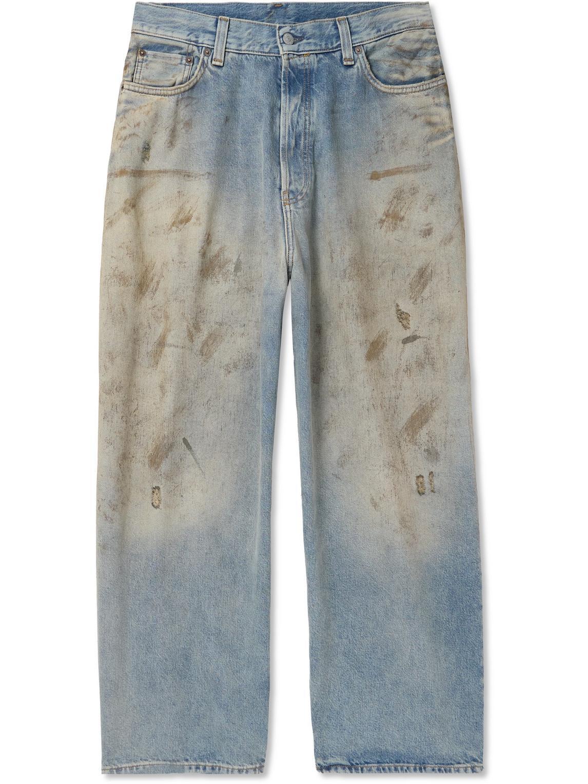 ACNE STUDIOS 2023 Penicillin Straight Leg Jeans In Blue Product Image