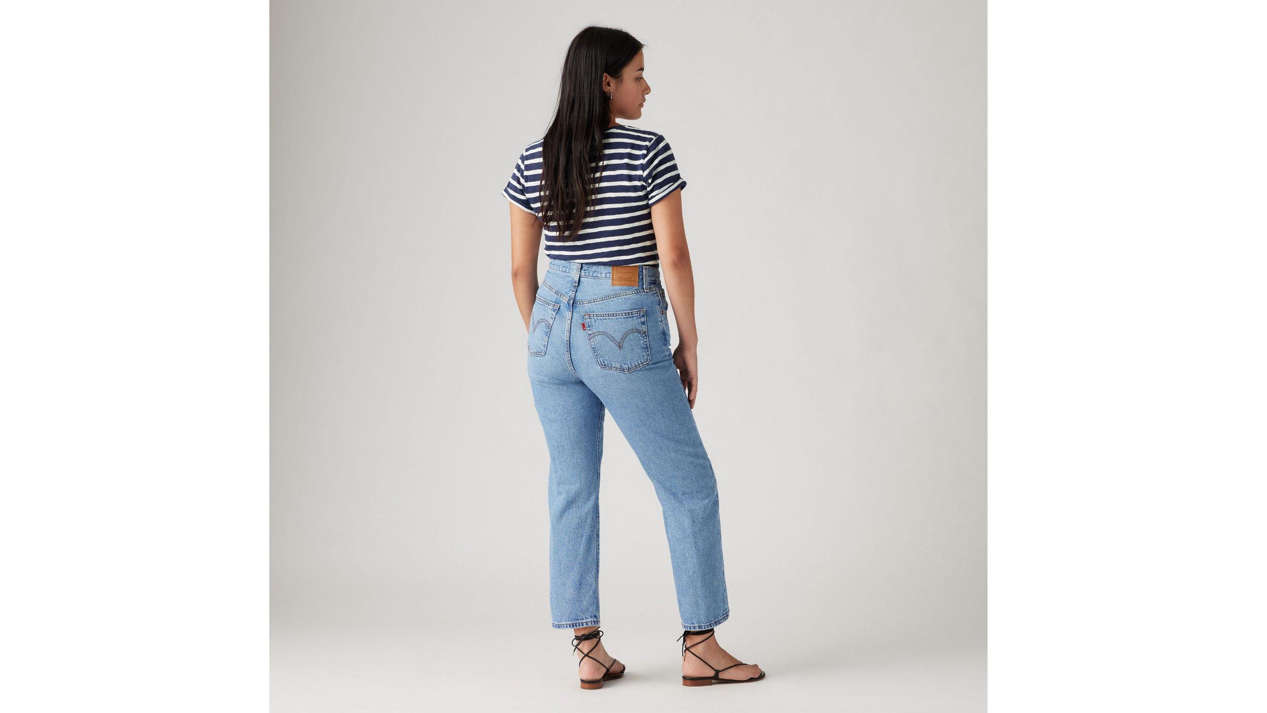 Ribcage Straight Ankle Women's Jeans Product Image
