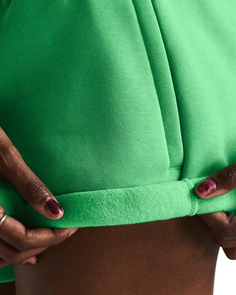 Women's UA Icon Fleece Boxer Shorts Product Image
