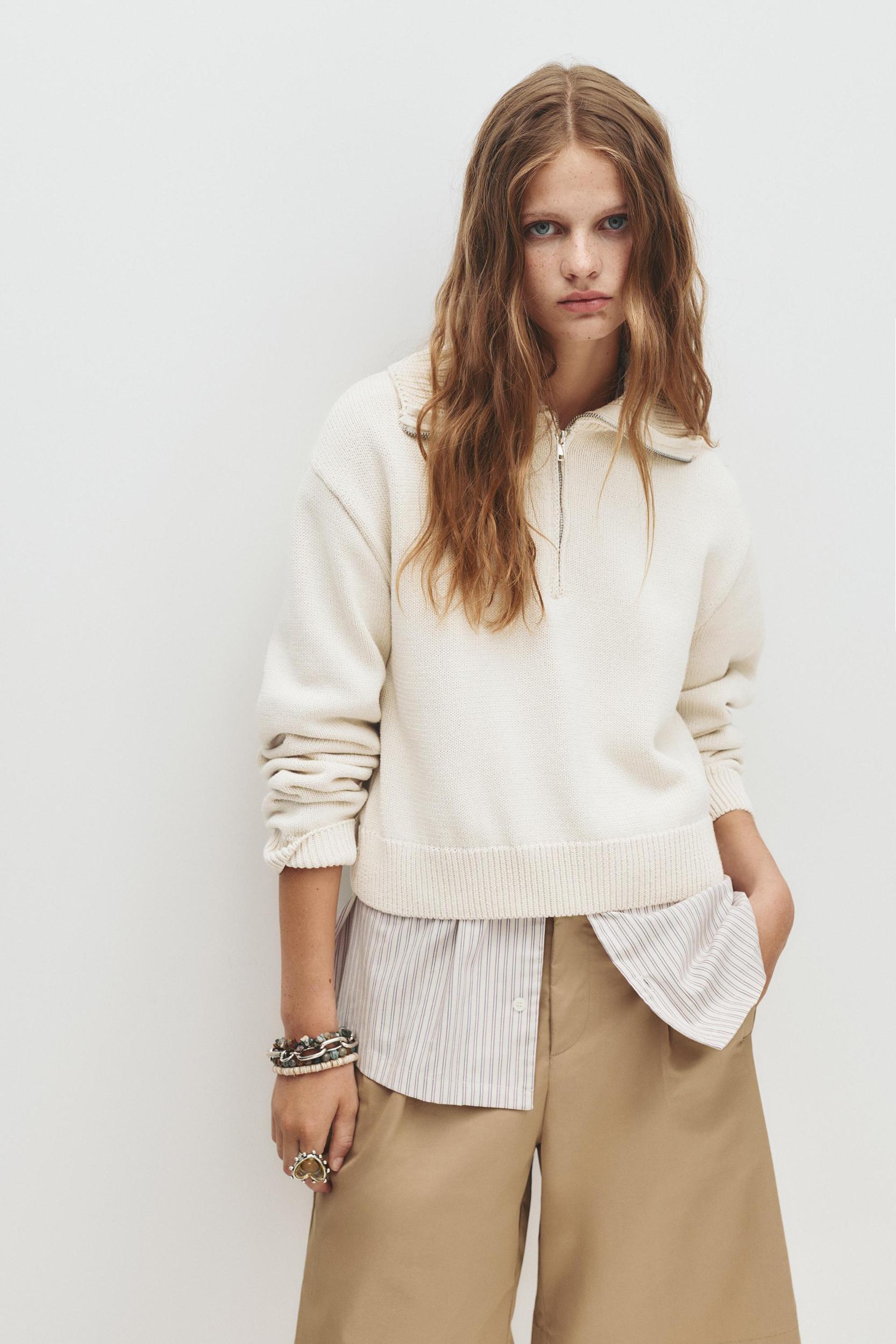 Quarter-zip jumper Product Image