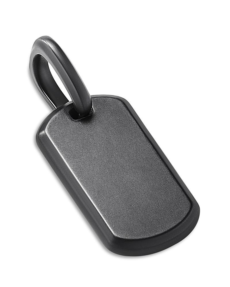 David Yurman Mens Chevron Tag Titanium, 21mm Product Image