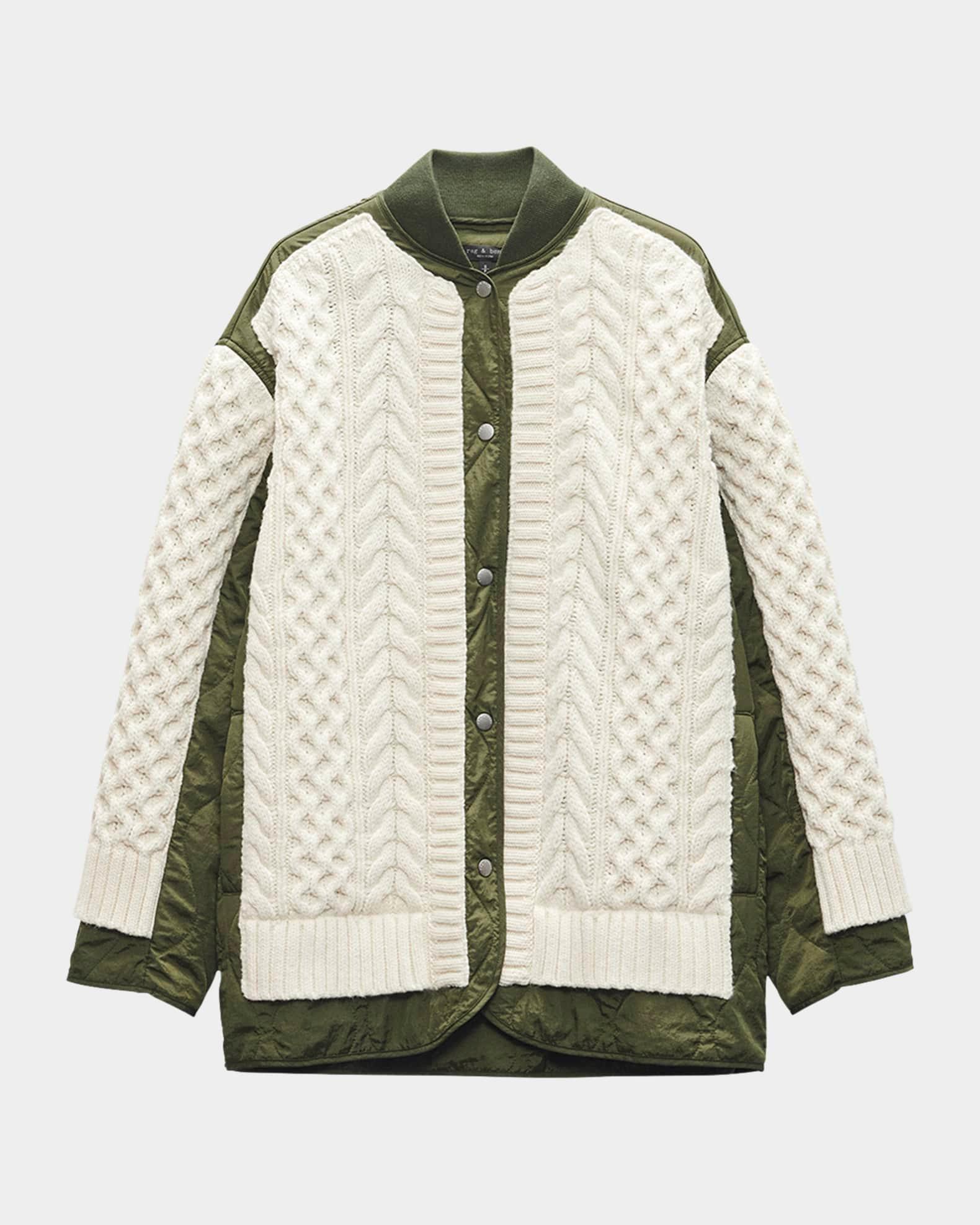 Winnie Mixed Media Jacket Product Image