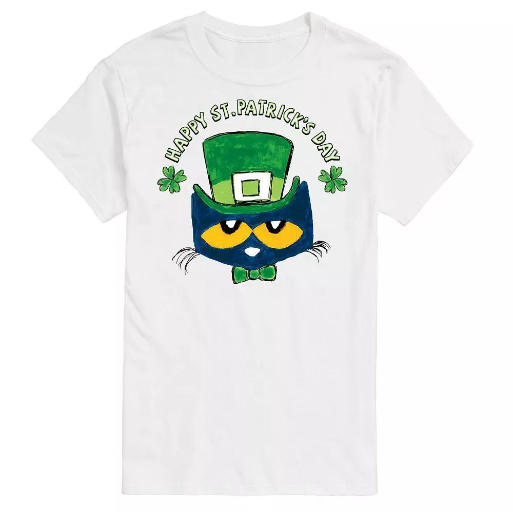 Big & Tall Pete The Cat Happy St Patricks Day, Mens Product Image