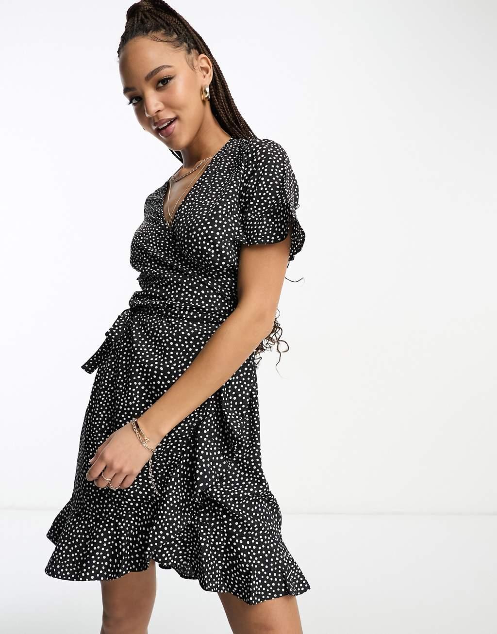 Vero Moda wrap mini dress Product Image