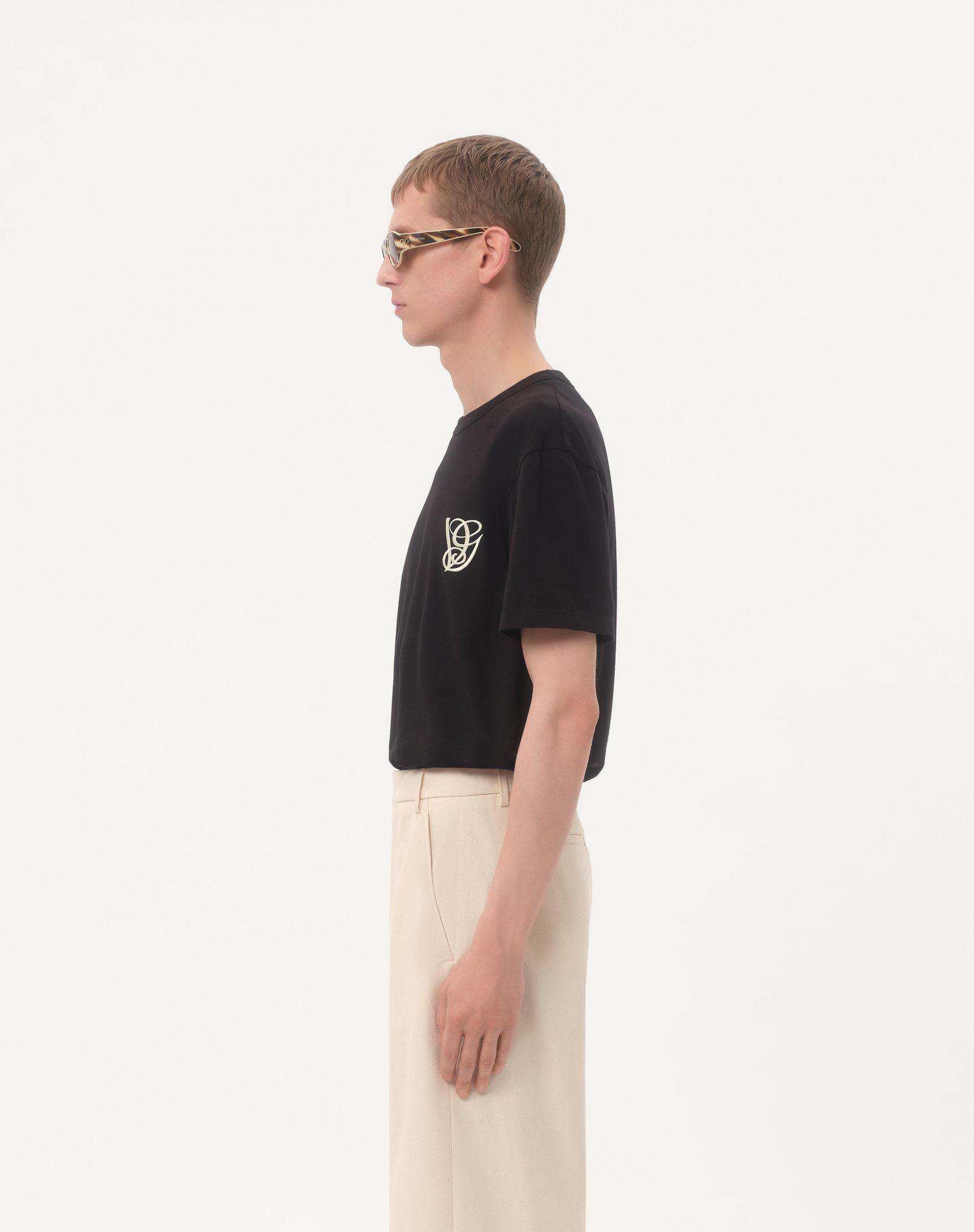 Cotton T-Shirt With Vg Patch Product Image