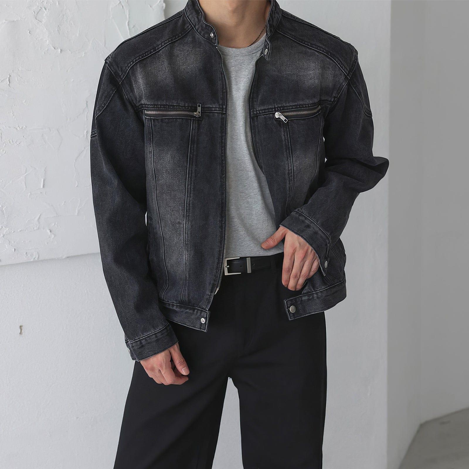 RT No. 12400 WASHED BIKE DENIM JK Product Image