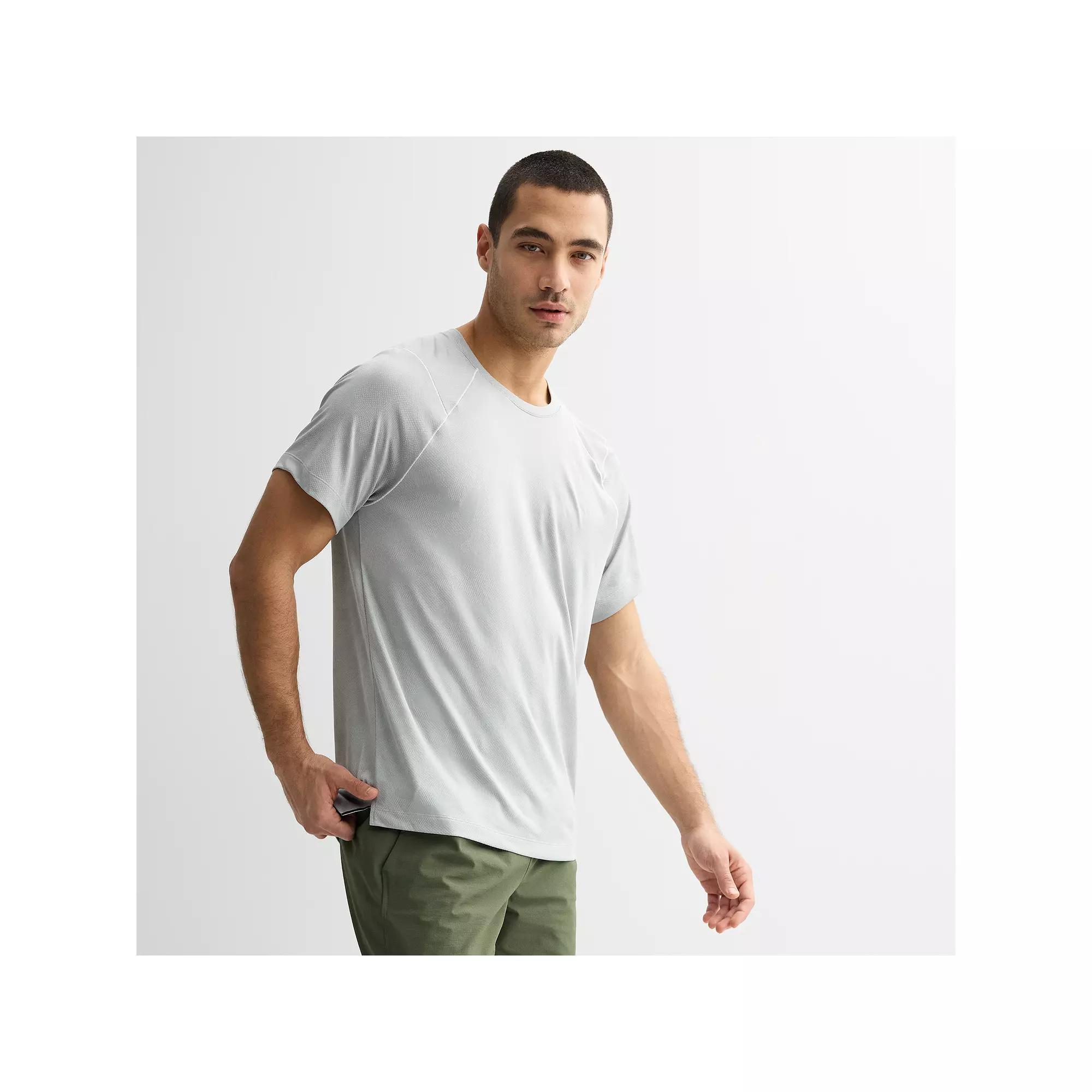 Men's Tek Gear® Performance Crewneck Tee, Size: Large, Modern White Product Image
