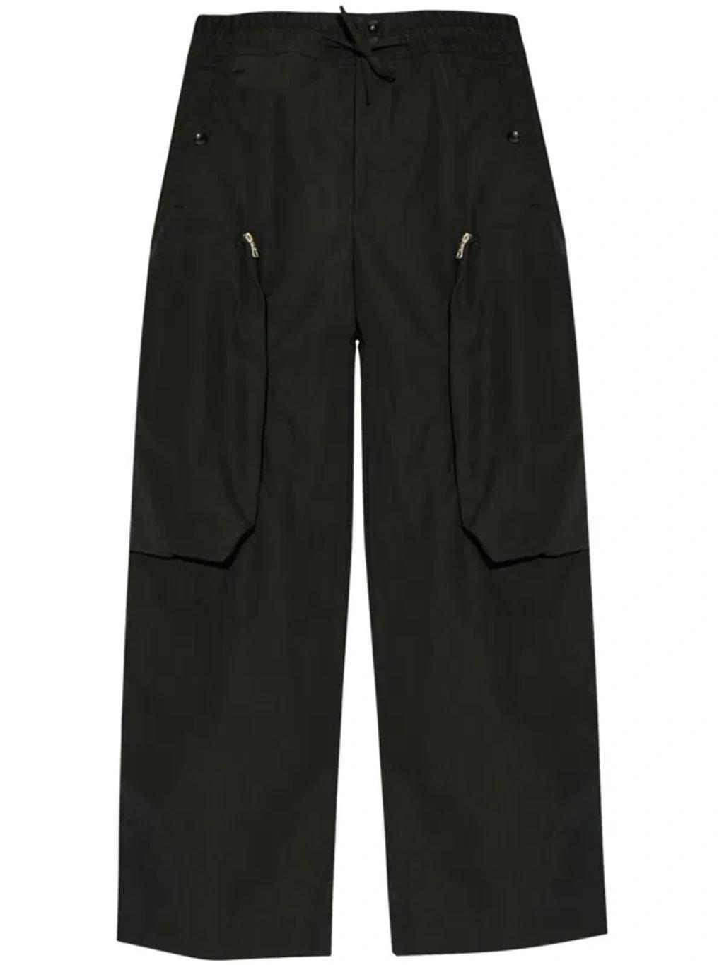DRIES VAN NOTEN Drawstring Casual Pants In Black Product Image