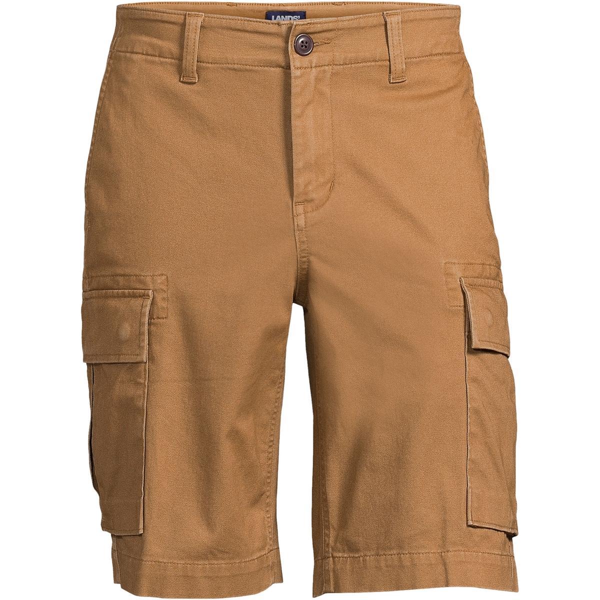 Men's Lands' End Comfort First Knockabout Cargo Shorts, Size: 34, Boulder Gray Product Image