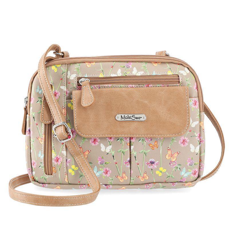Women's MultiSac Zippy Crossbody Bag, Ambrosia Floral Product Image