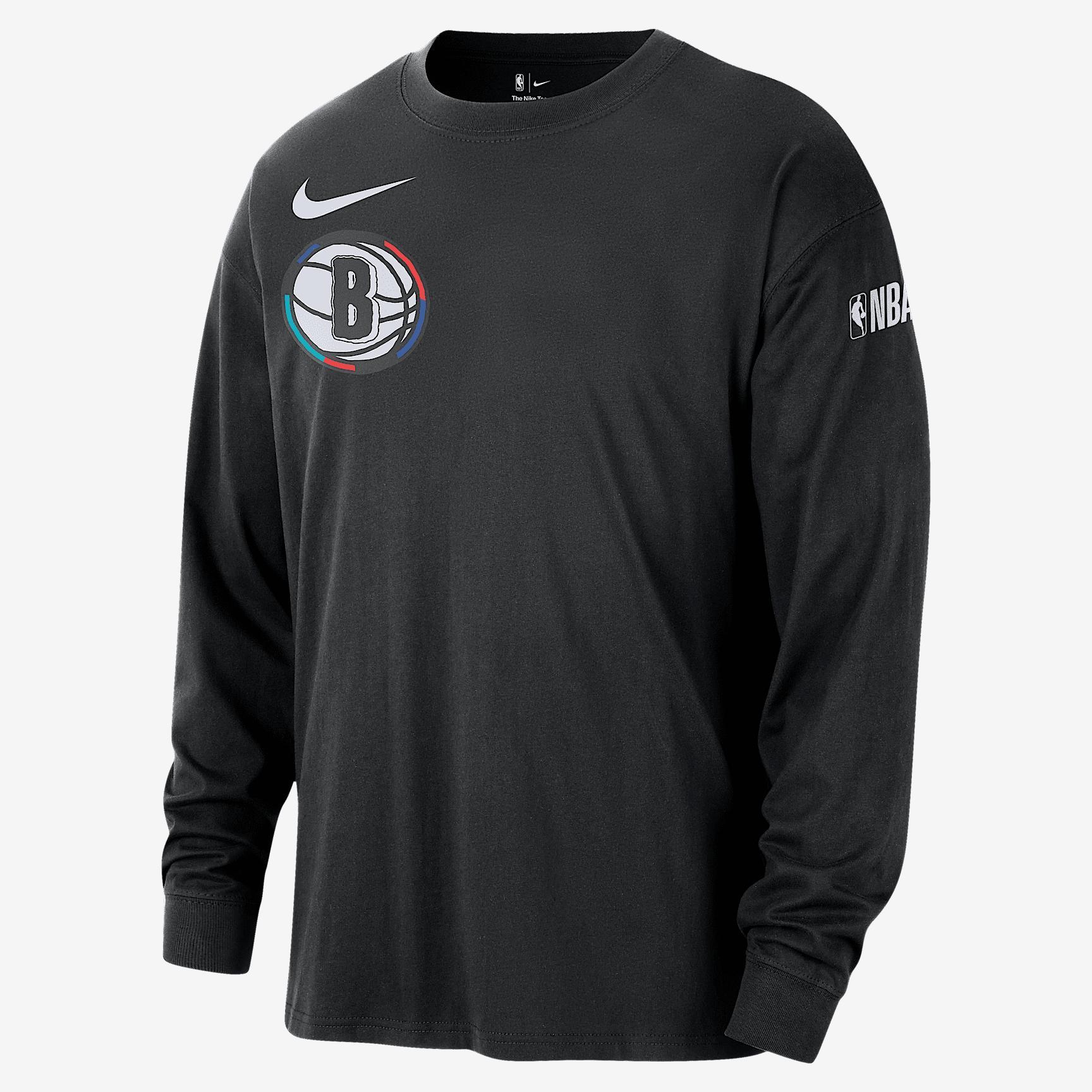 Los Angeles Lakers Courtside Premium Essential Men's Nike NBA Long-Sleeve T-Shirt Product Image