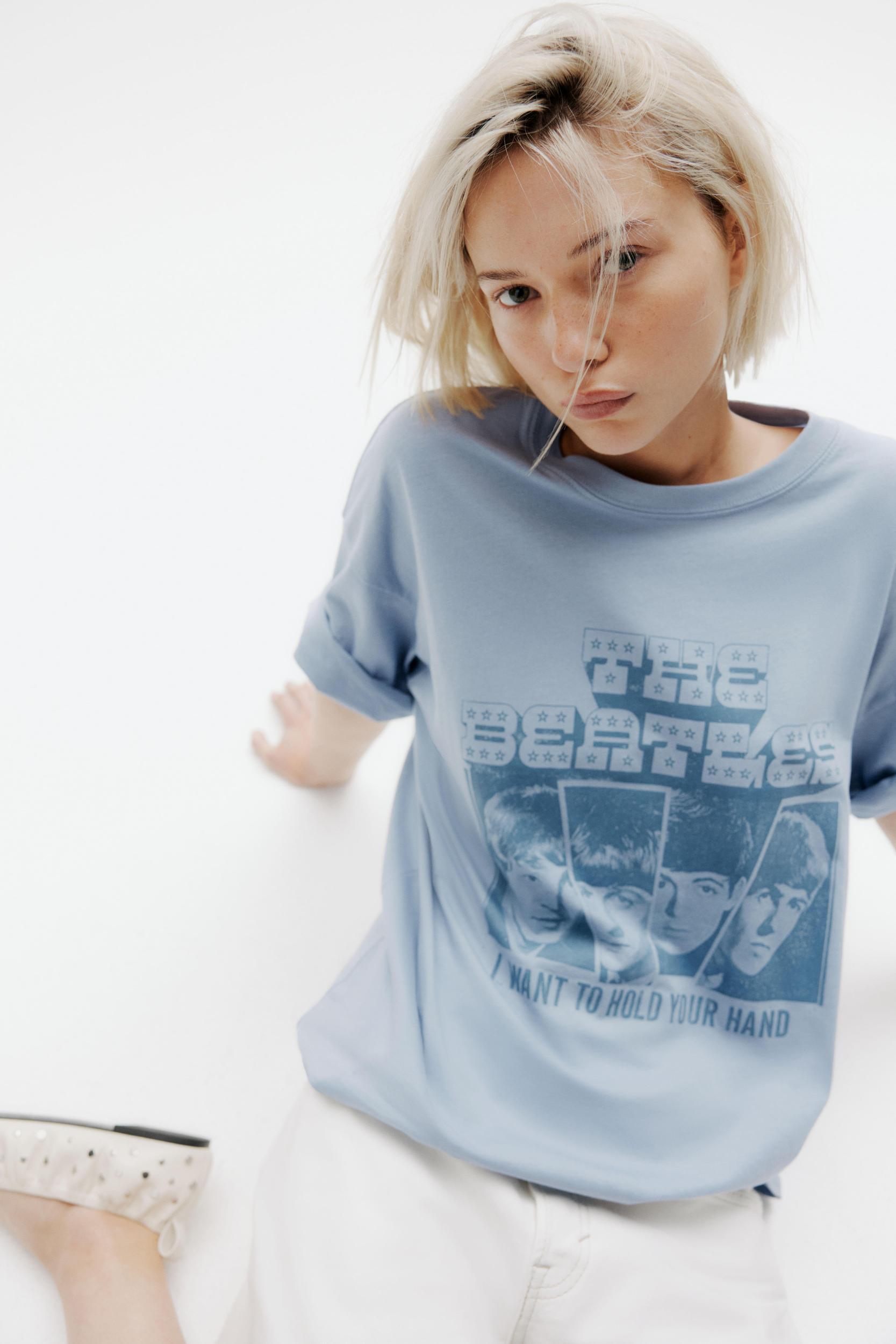 Oversized Printed T-Shirt Product Image