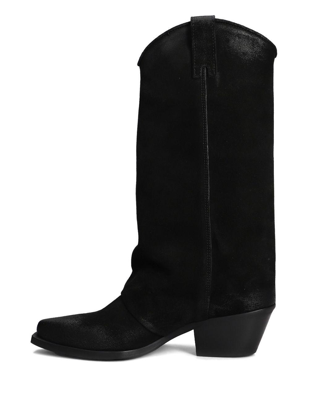 50mm suede Texan boots Product Image