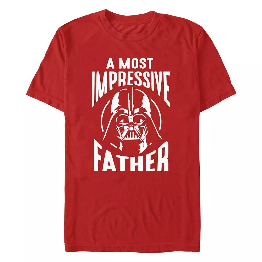 Mens Star Wars Darth Vader A Most Impressive Father Head Shot Graphic Tee Product Image