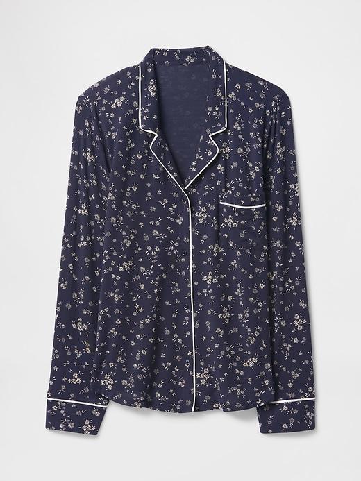 Modal Pajama Shirt Product Image