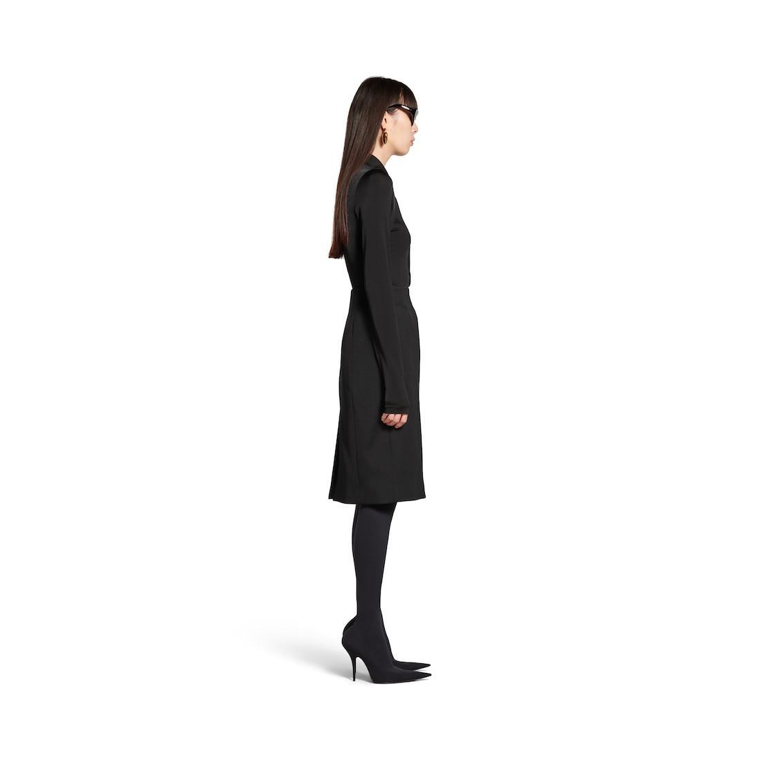 Women's Hourglass Midi Skirt in Black Product Image