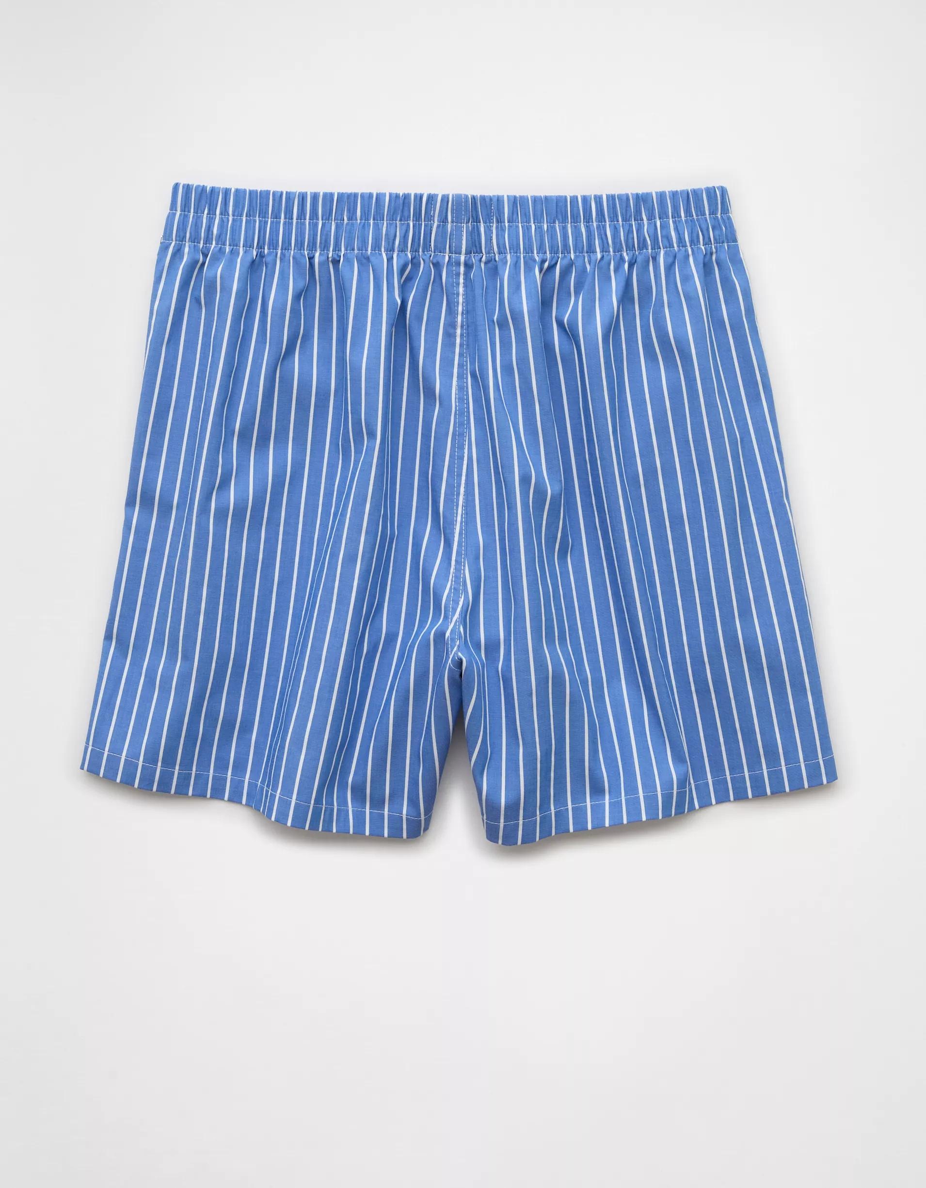 AEO Men's Striped Poplin Pocket Boxer Short Product Image