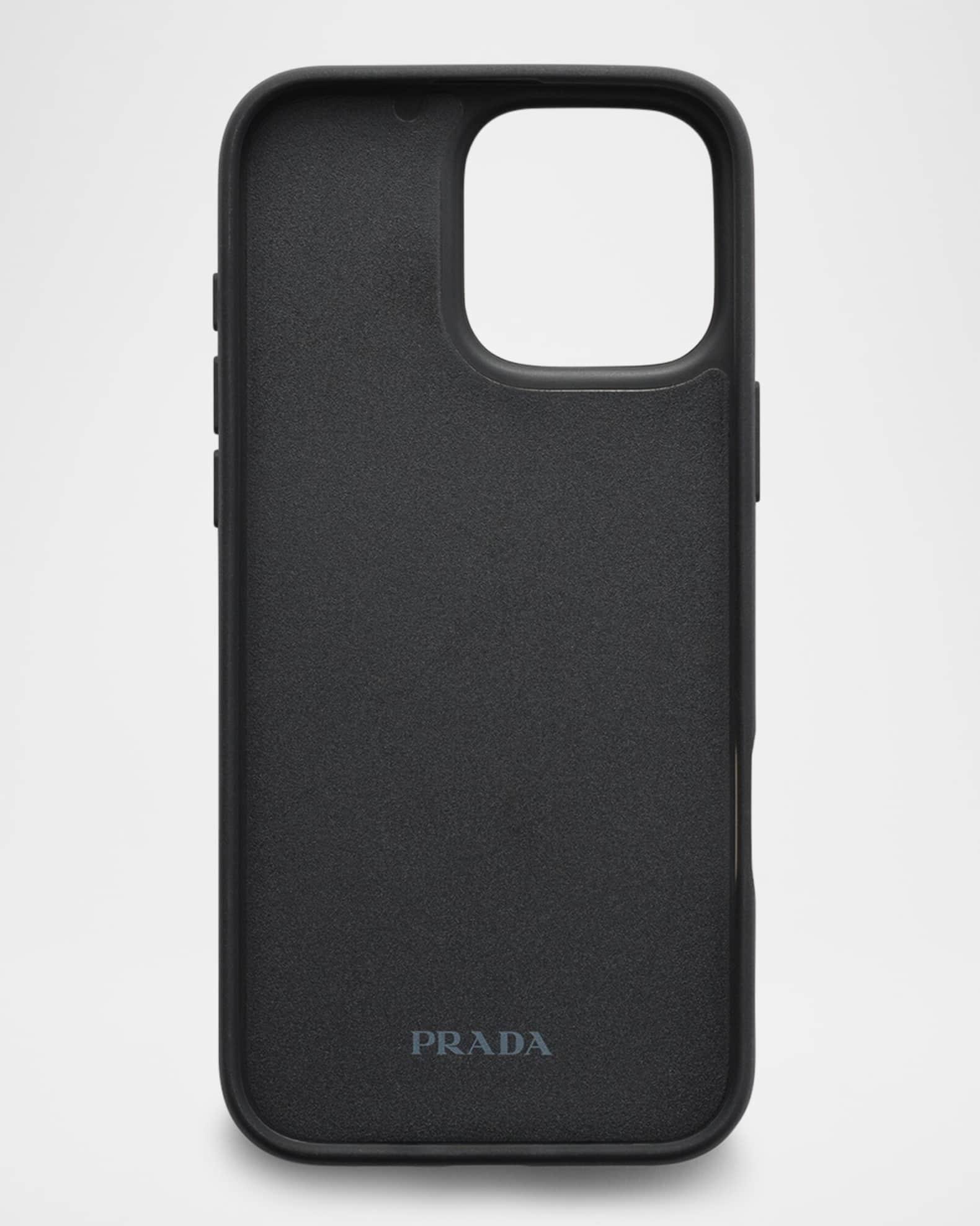 iPhone 16 Pro Max Saffiano Leather Case Product Image