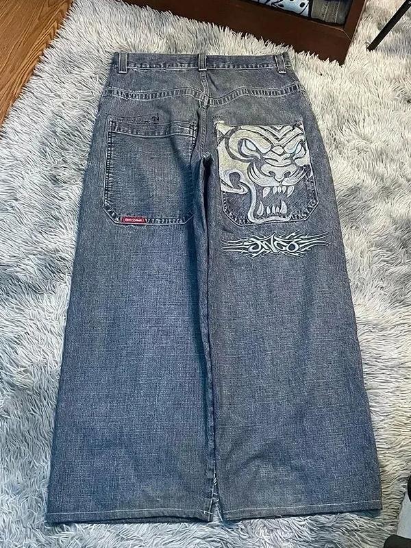 American Retro Hiphop Boyfriend Jeans Product Image