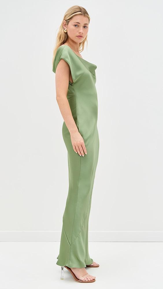 Norma Kamali Cap Sleeve Maria Gown | Shopbop Product Image