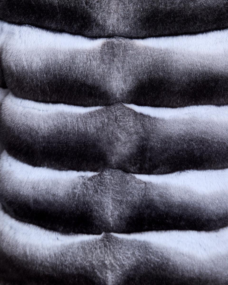 Cropped Chinchilla Vest Product Image