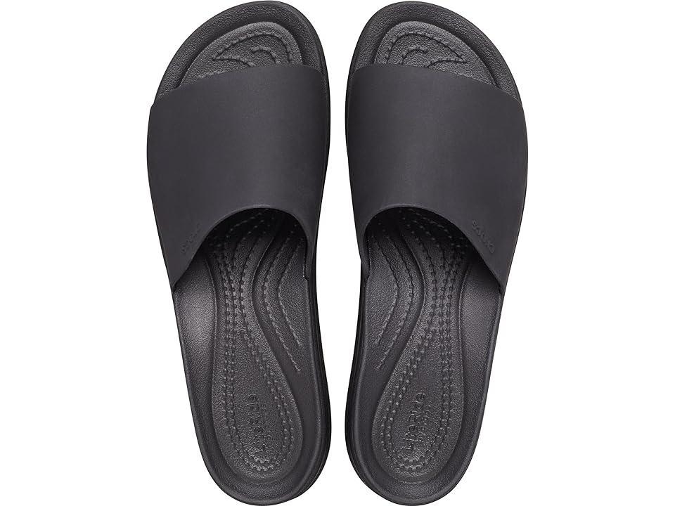 Crocs Brooklyn Women's Slide Sandals, Size: 6, Black Product Image