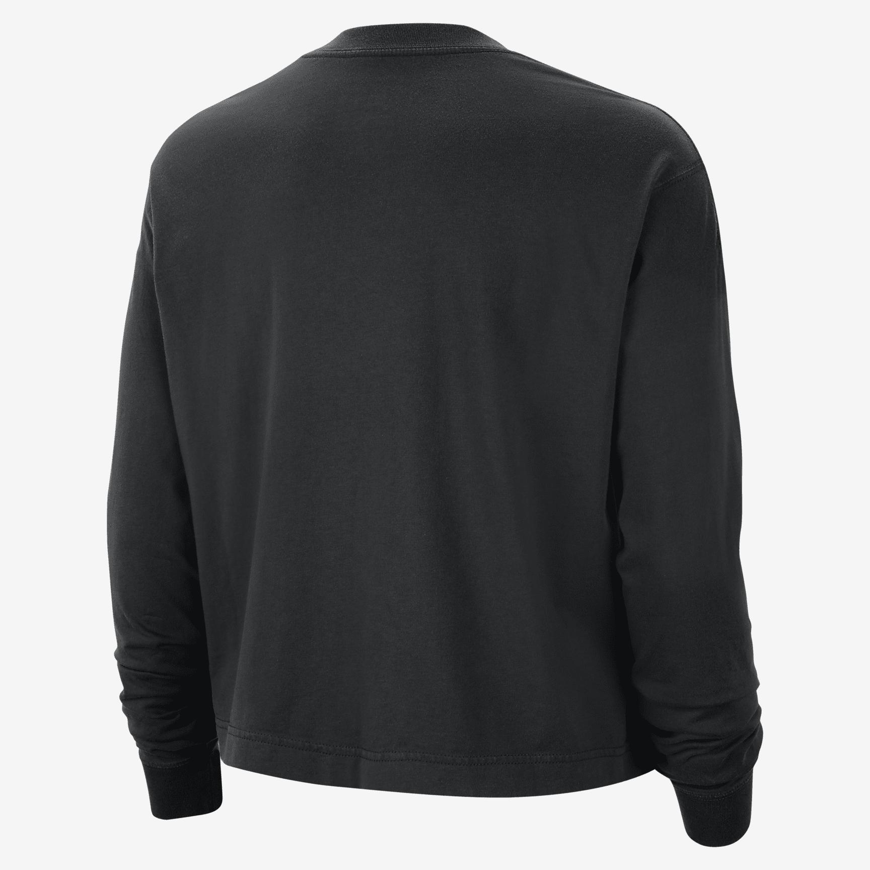 Memphis Grizzlies Courtside Nike Women's NBA Shine Boxy Long-Sleeve T-Shirt Product Image