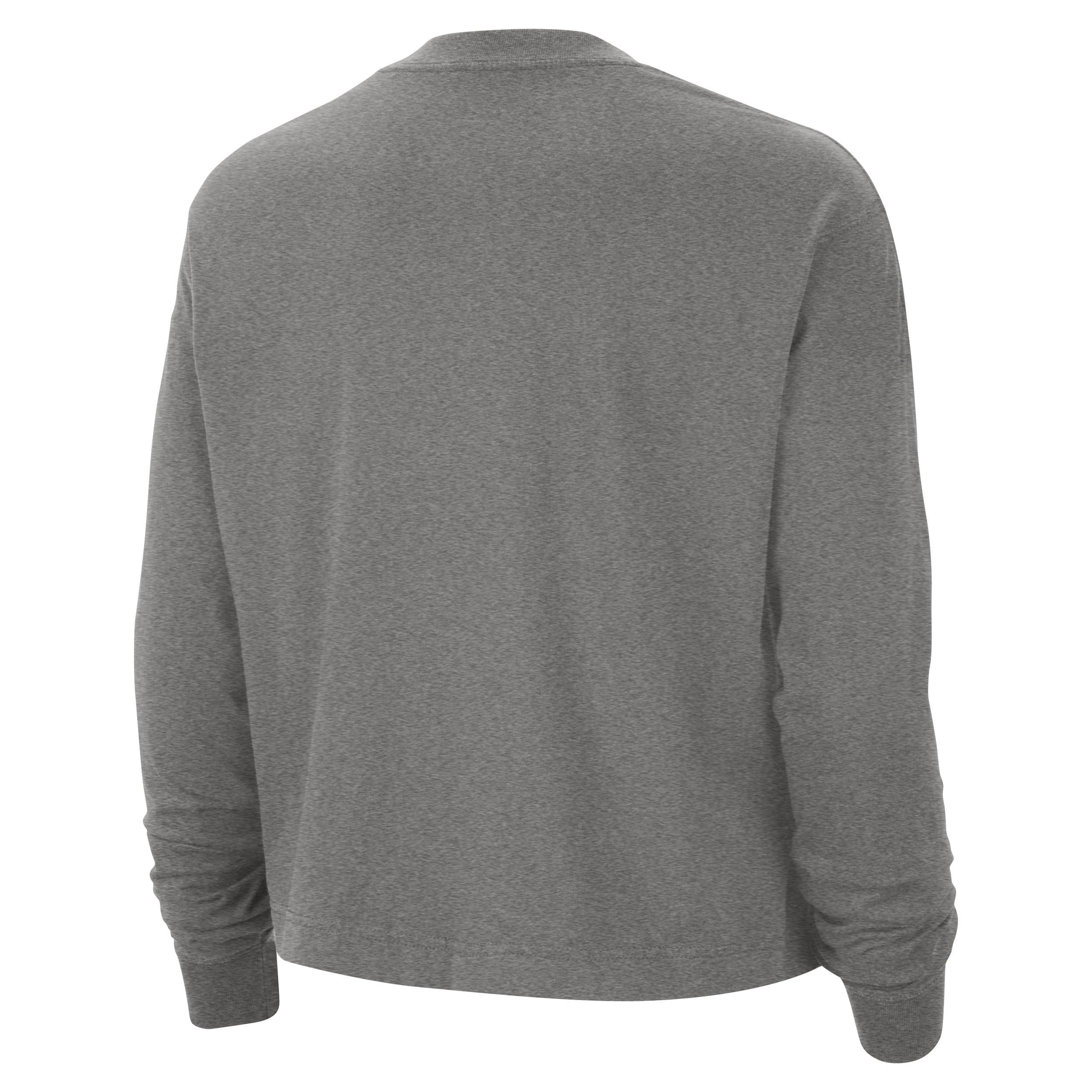 UNC Heritage Women's Nike College Boxy Crew-Neck T-Shirt Product Image