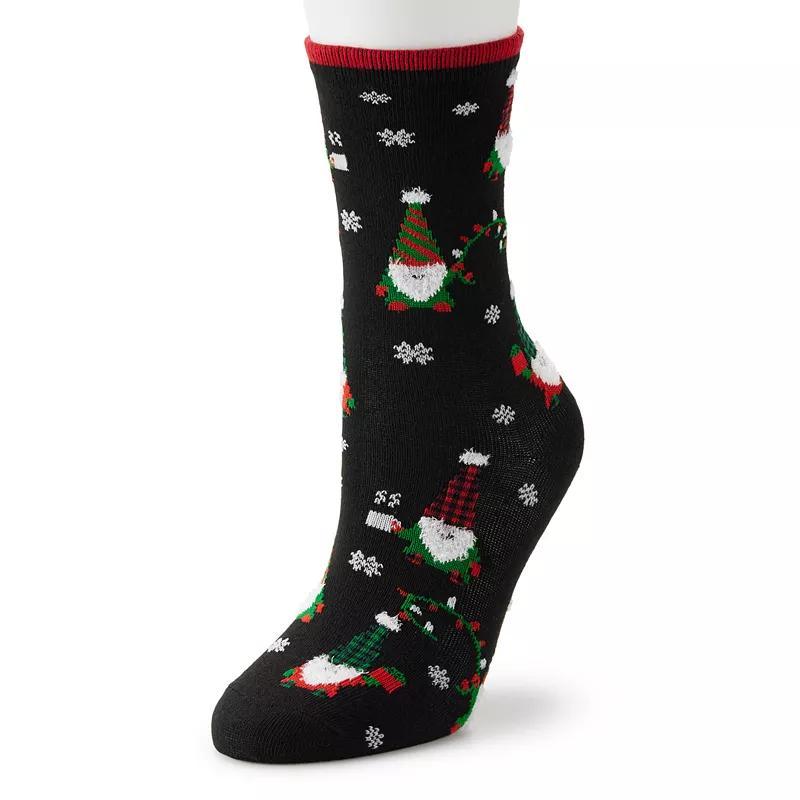 Womens SHINE Holiday Crew Socks Product Image