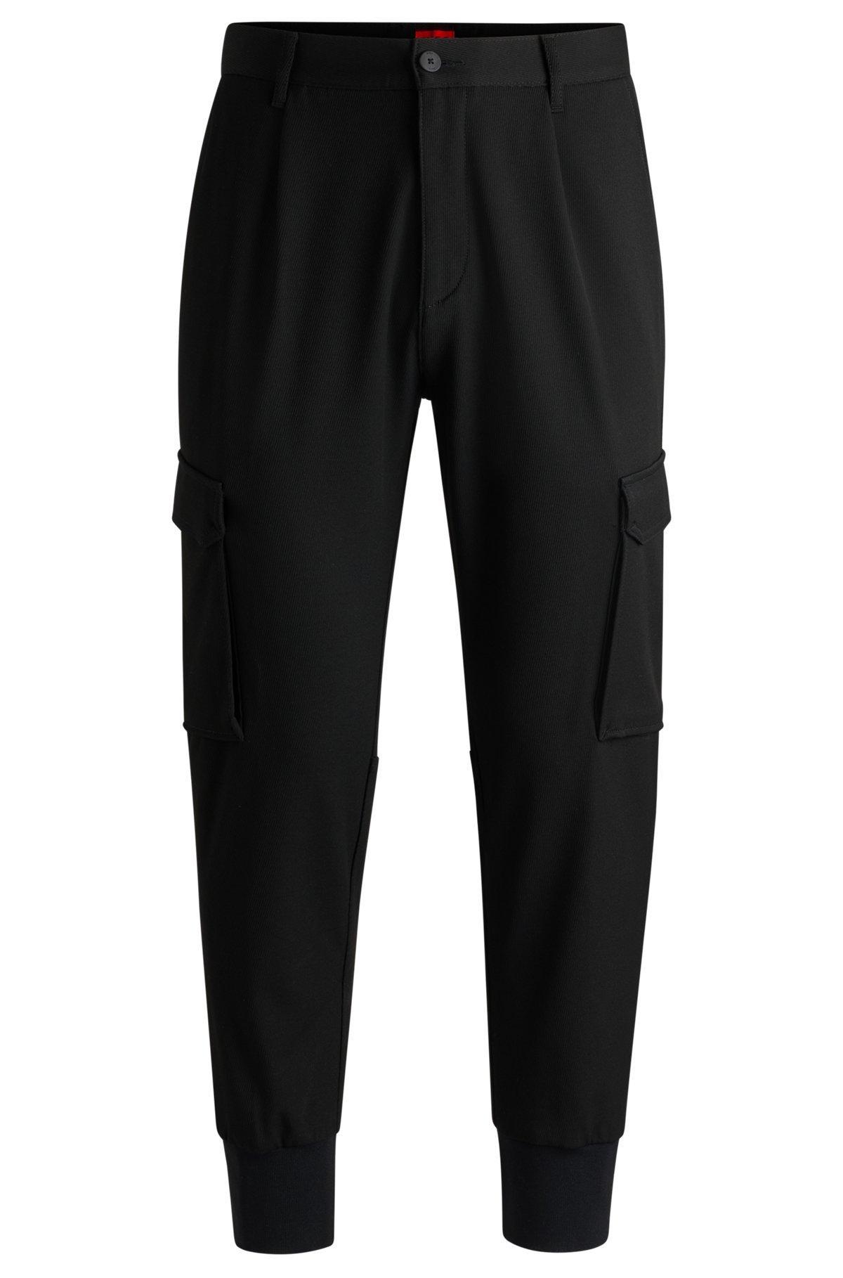 Slim-fit trousers in stretch gabardine Product Image