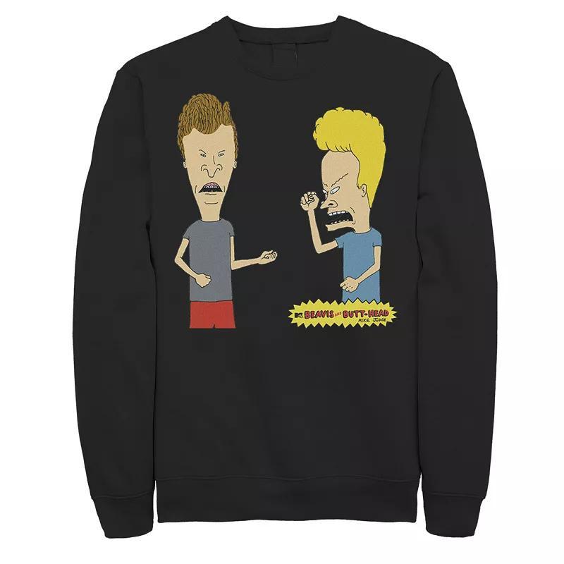 Men's Star Wars: The Rise Of Skywalker Babu Frik Simple Cartoon Sweatshirt, Size: Small, Black Product Image