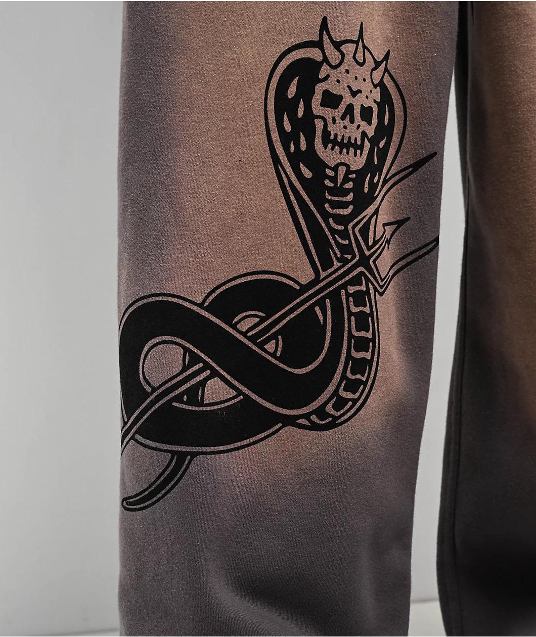 Lurking Class by Sketchy Tank Slither Grey Sweatpants Product Image