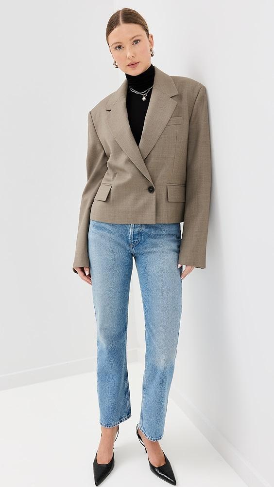 AGOLDE Callie Cropped Blazer | Shopbop Product Image