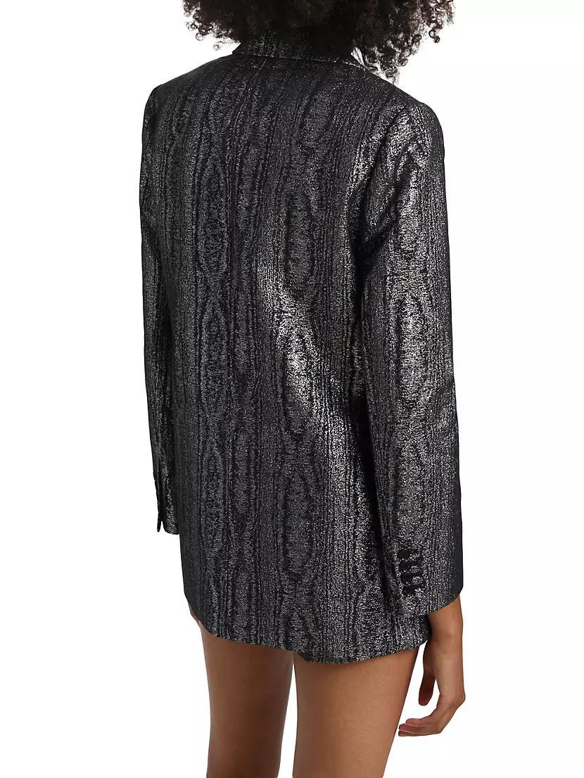 Mensy Metallic Tailored Blazer Product Image