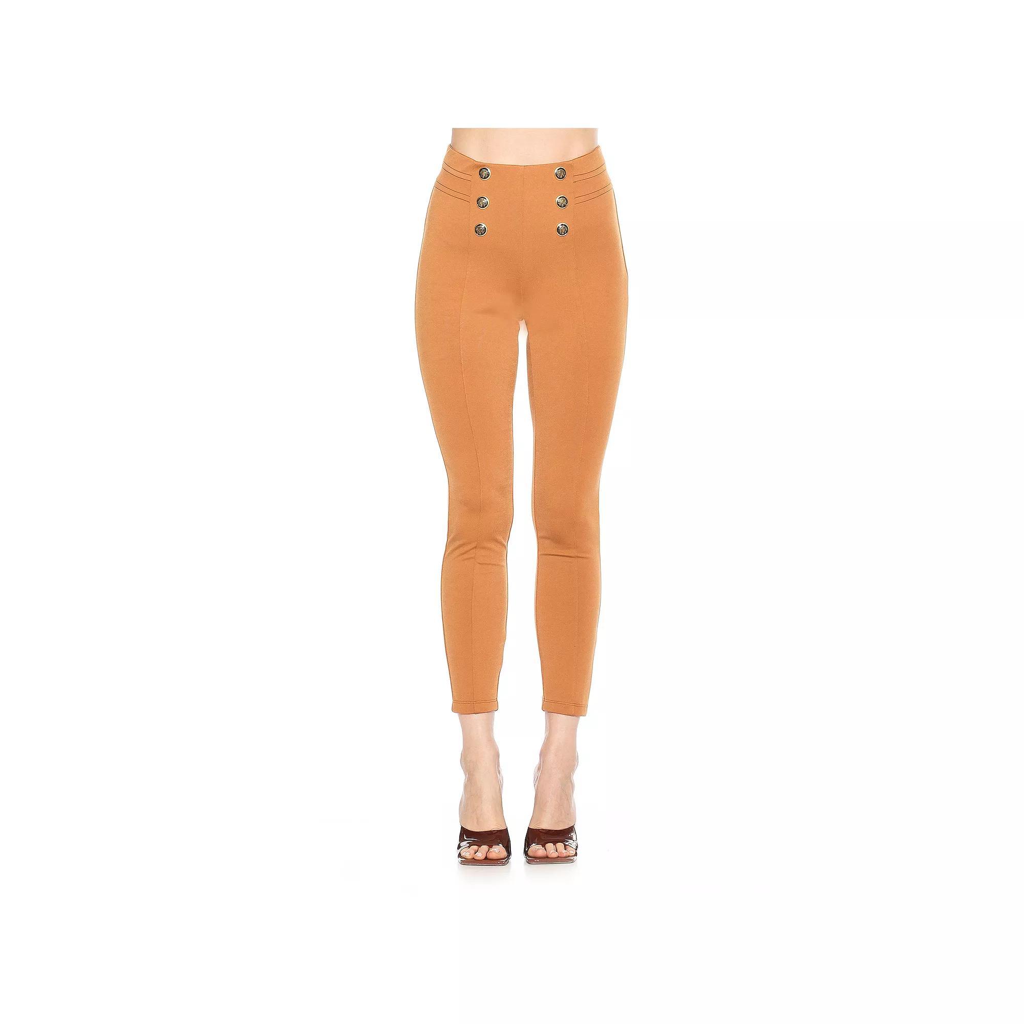 Women's ALEXIA ADMOR Freyja Classic Fitted Leggings, Size: XS, Blue Product Image