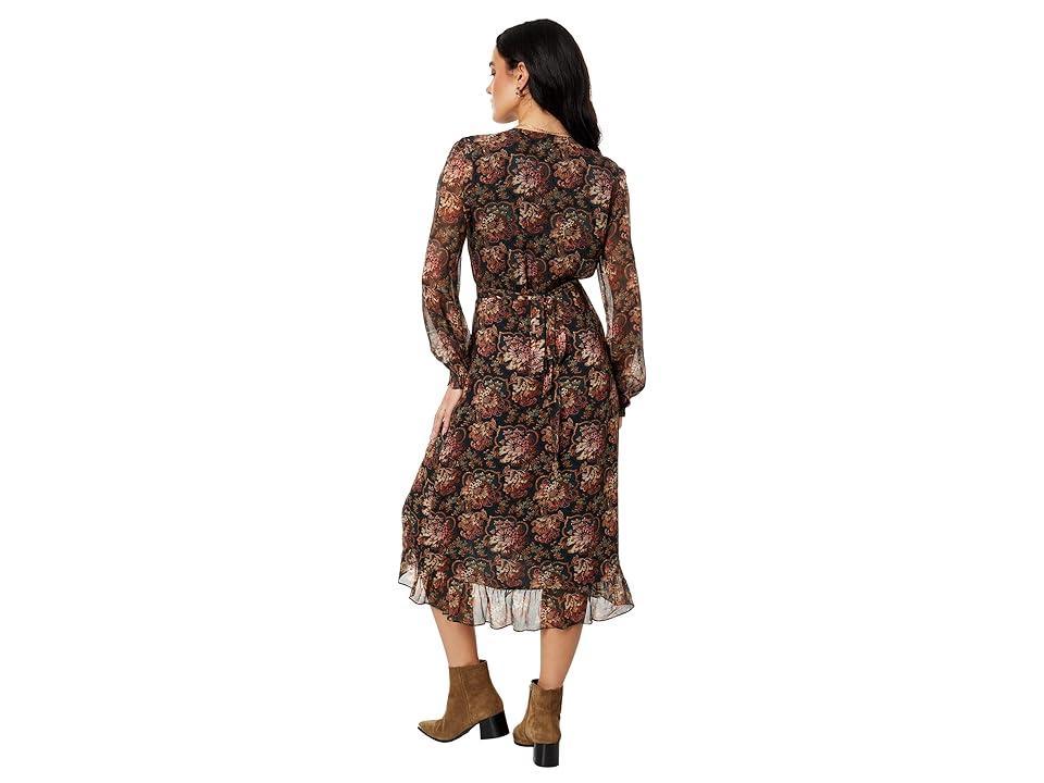 Paige Paulette Dress Blue) Women's Clothing Product Image