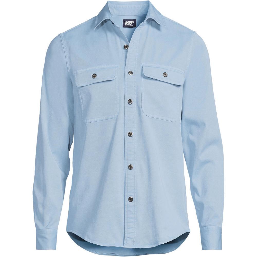 Lands' End Men's Sun Washed Overshirt Product Image