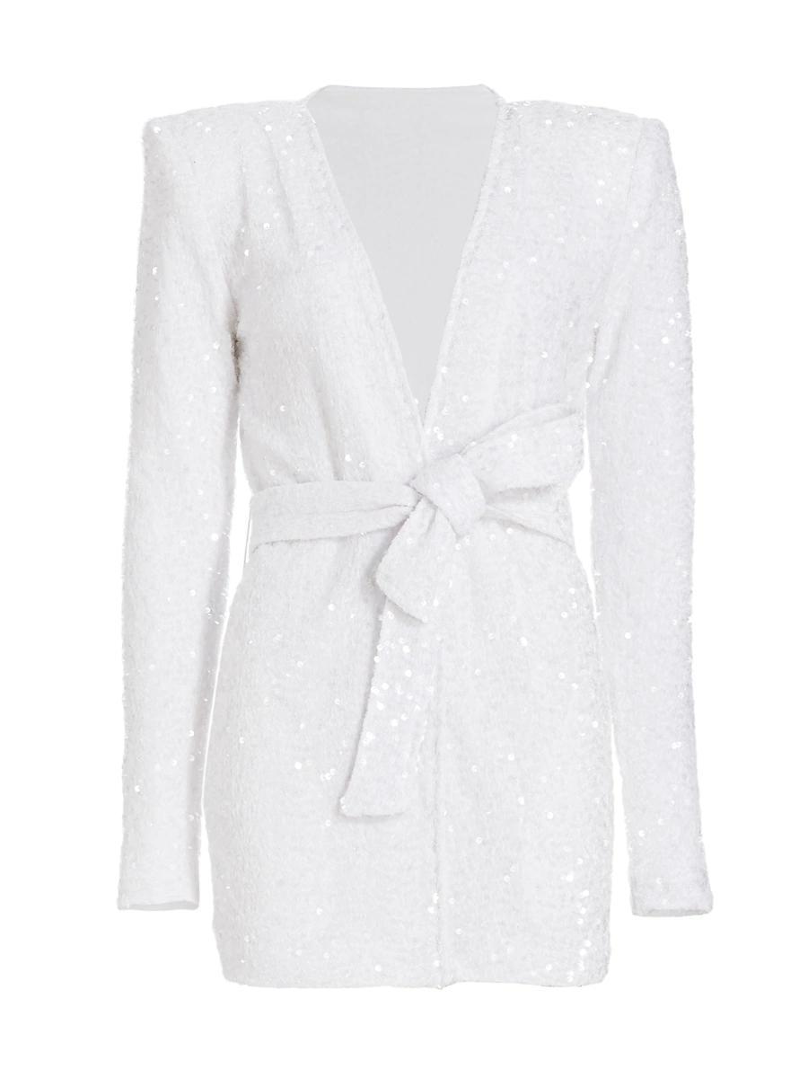 Womens Sterling Sequined Jacket Product Image
