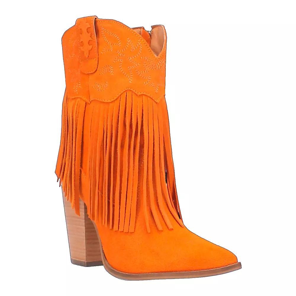 Dingo Crazy Train Women's Ankle Boots, Size: 8.5, Camel Product Image