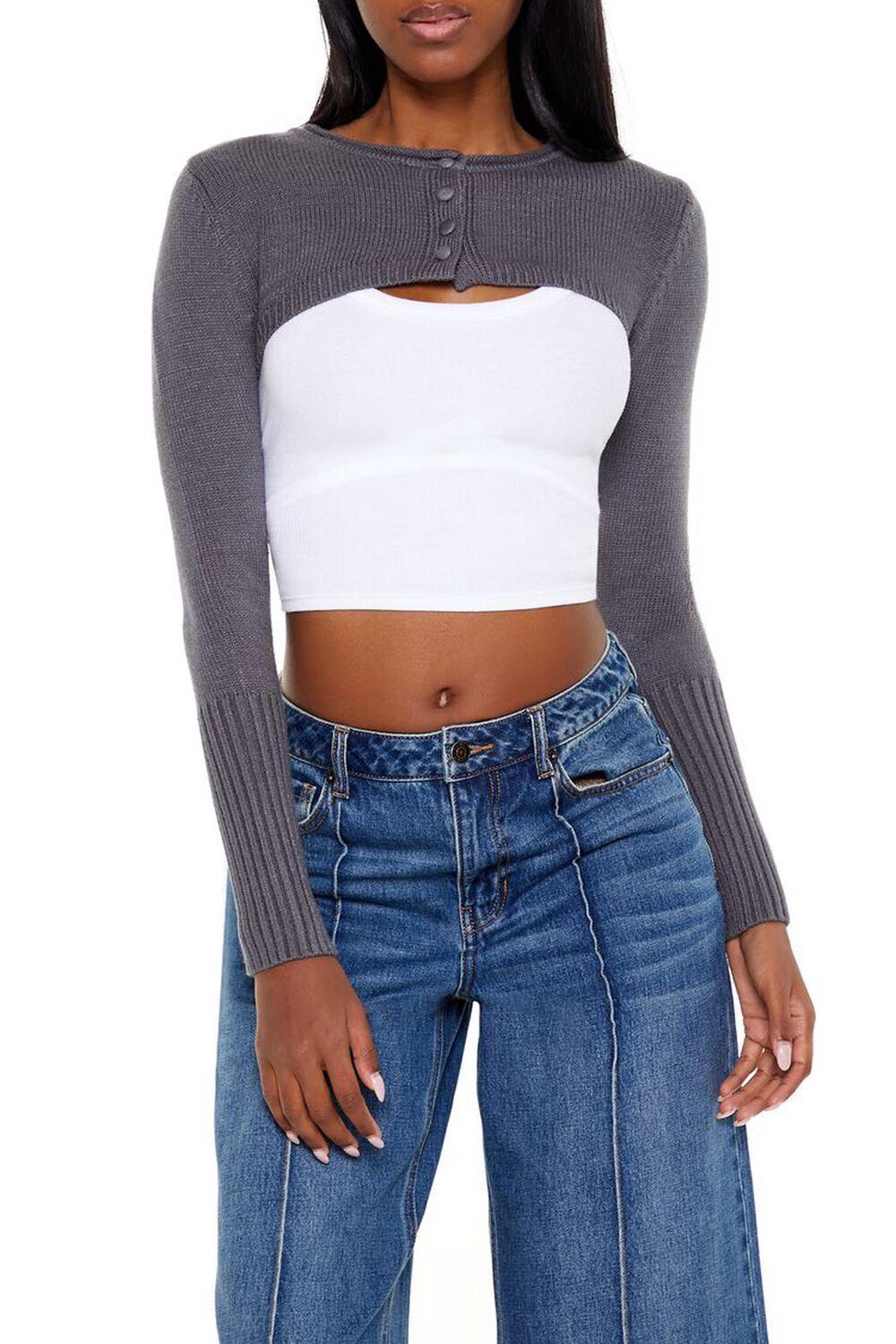 Shrug Cardigan Sweater | Forever 21 Product Image