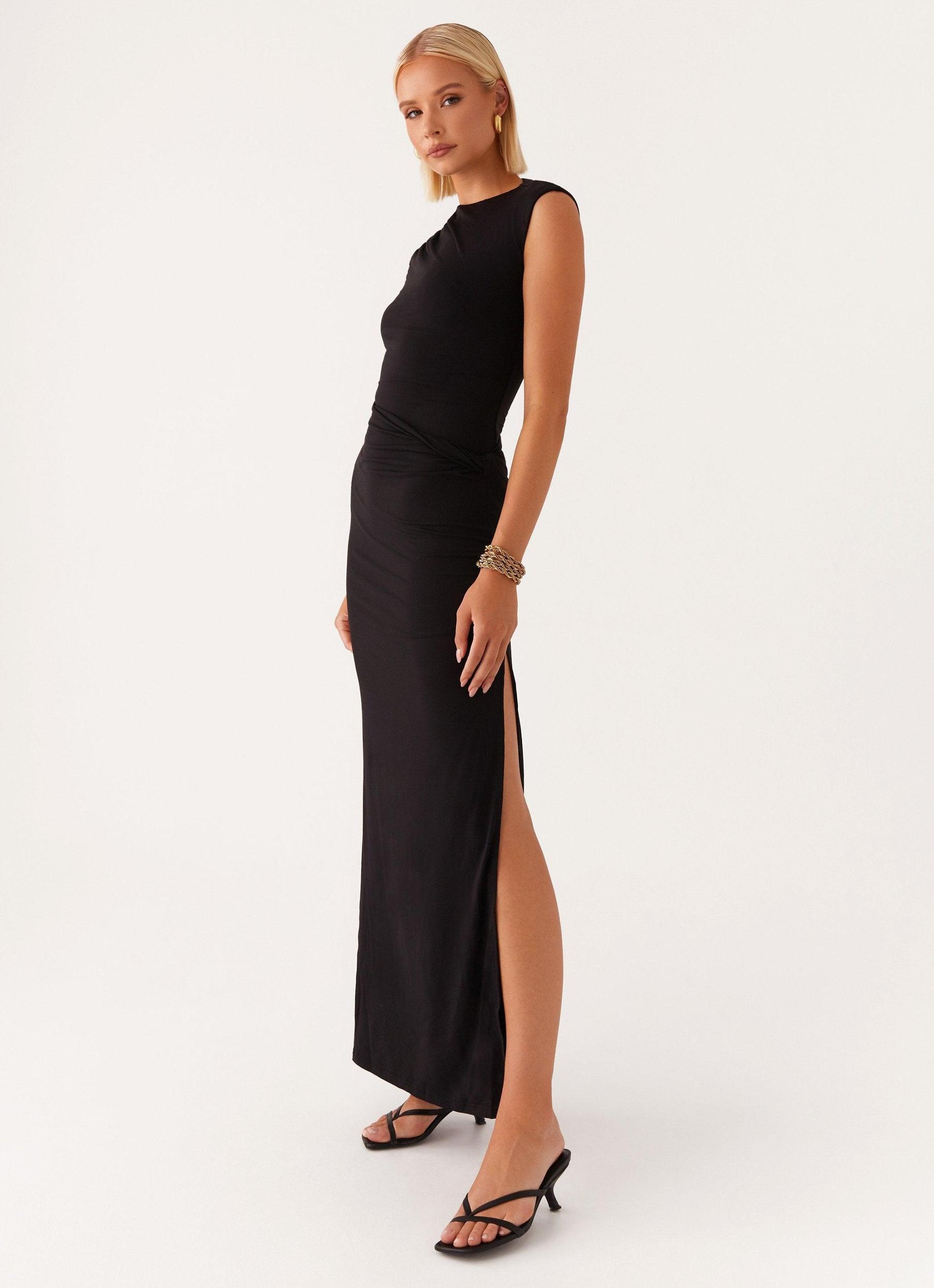 Geneva Maxi Dress - Black Product Image