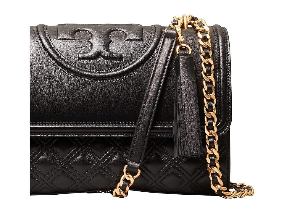 Tory Burch Fleming Convertible Shoulder Bag Black One Size Product Image