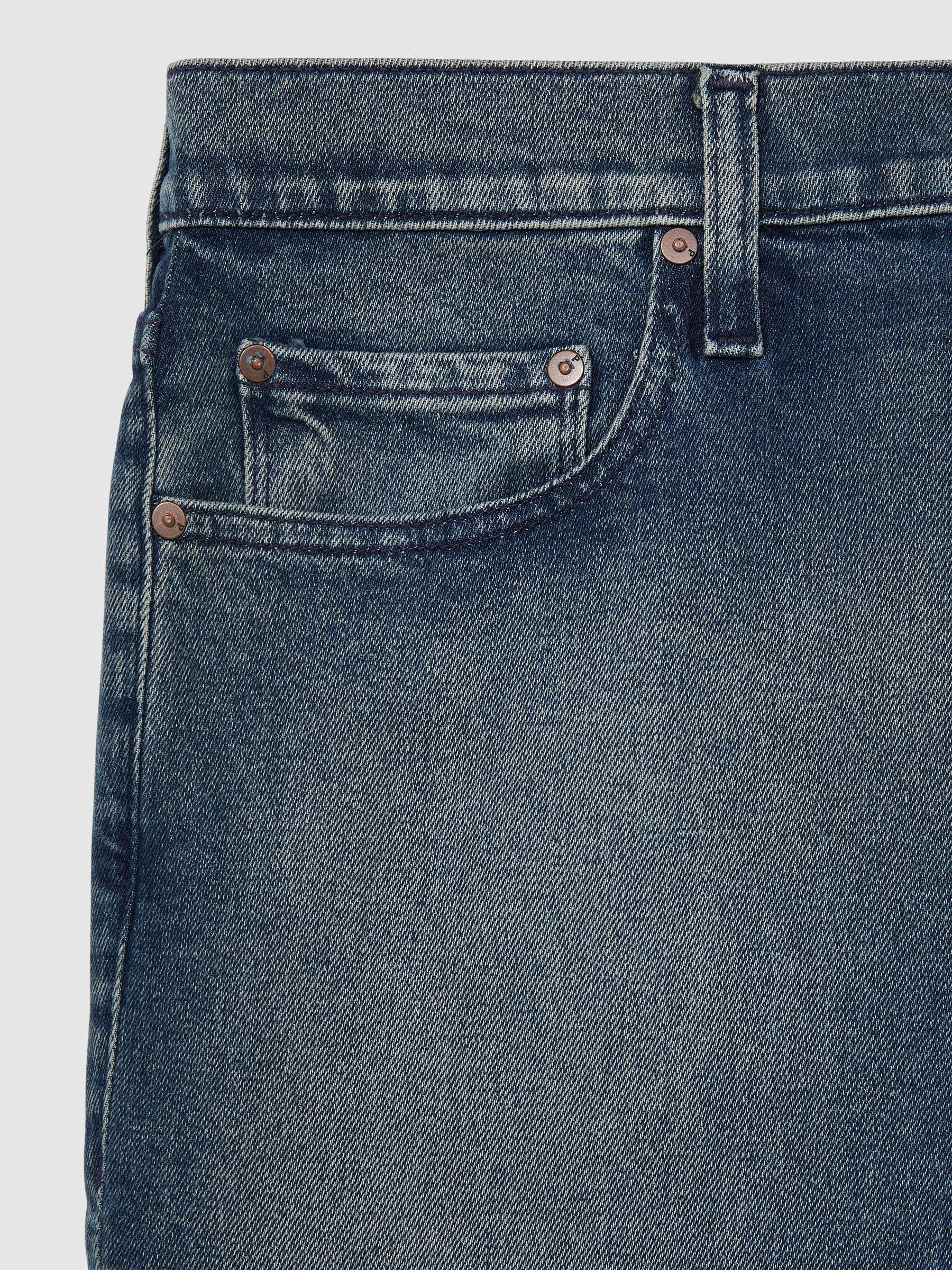 Paige Slim-Leg Jeans in Mid Blue Wash Product Image