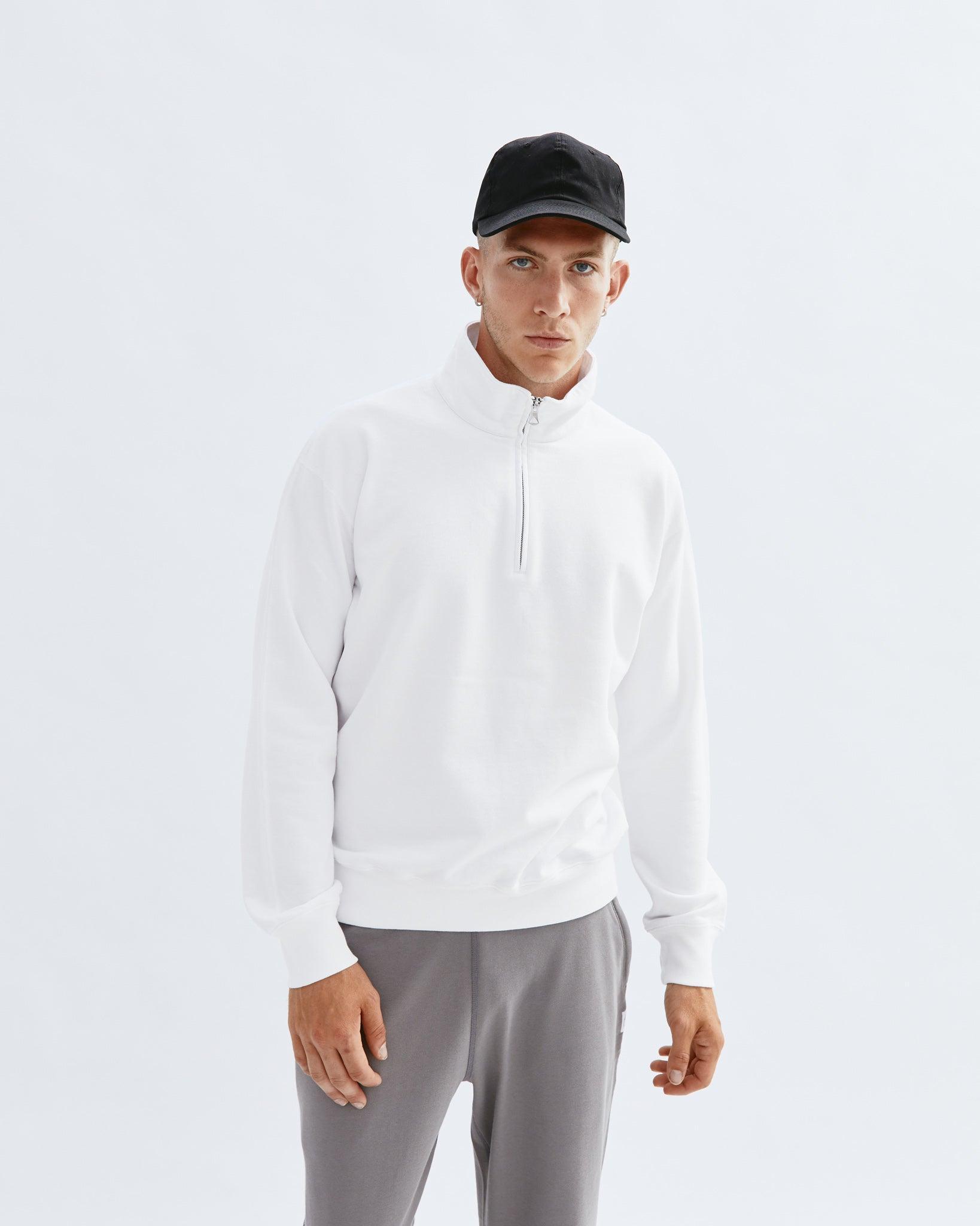 Lightweight Terry Quarter Zip - Vault Male Product Image