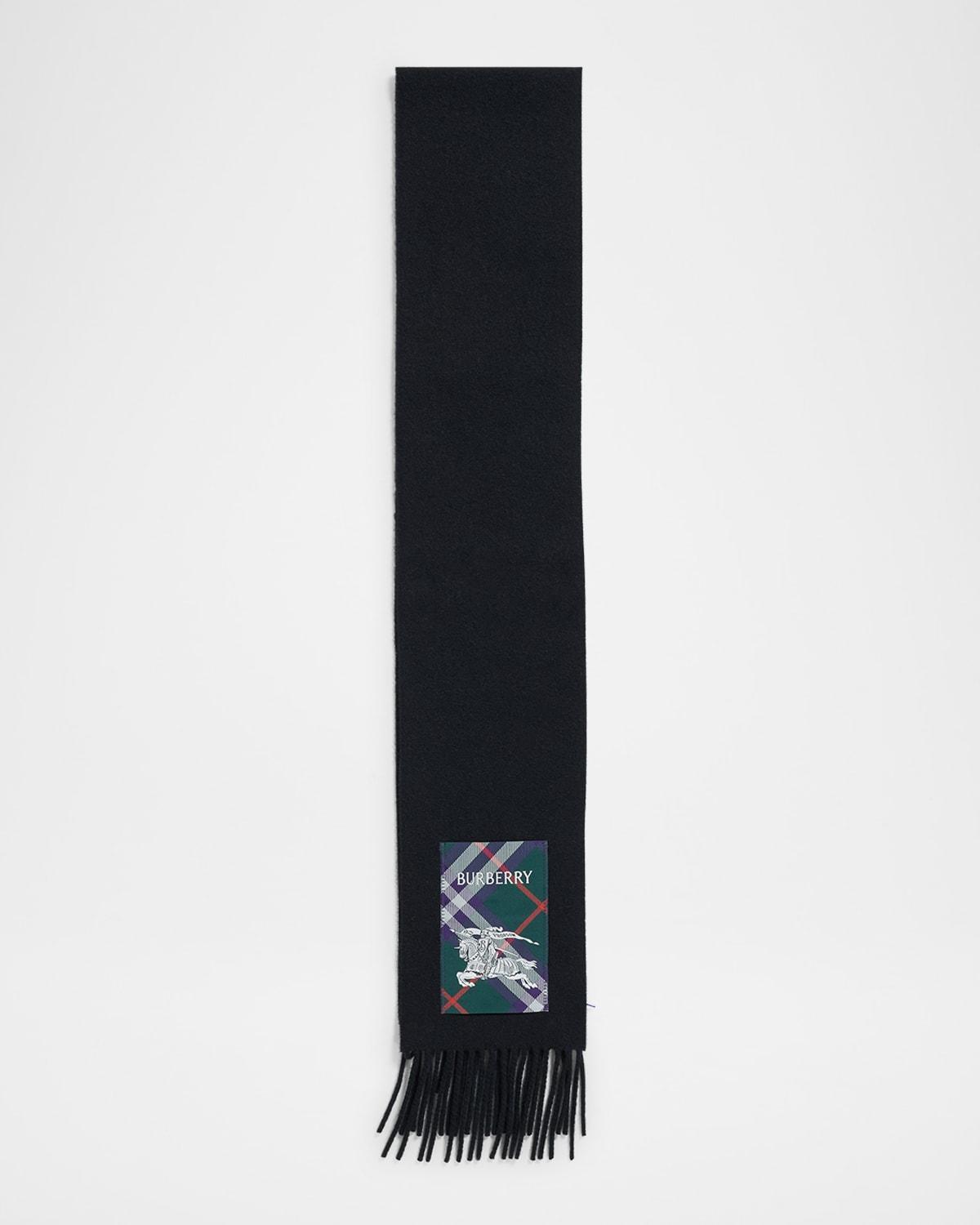Mens Cashmere Scarf with EKD Label Product Image