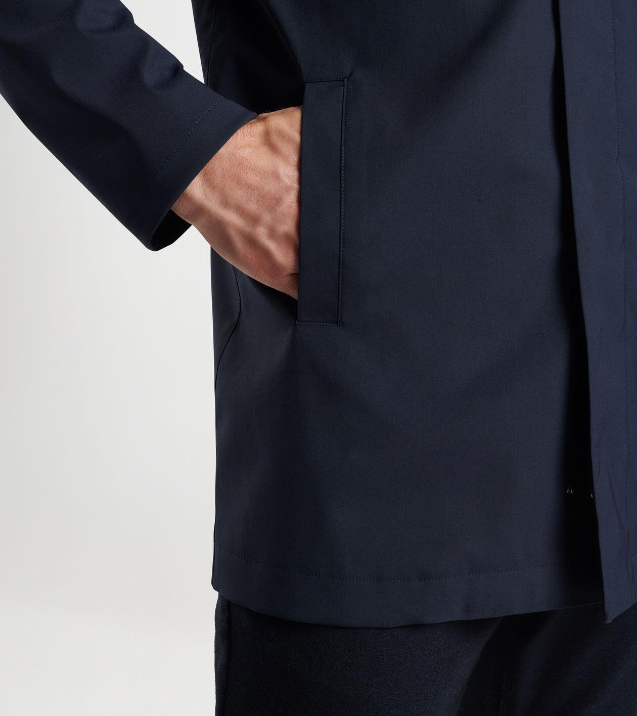 Peter Millar Mens Madison City Coat | Color: Navy | Size: XXL Product Image