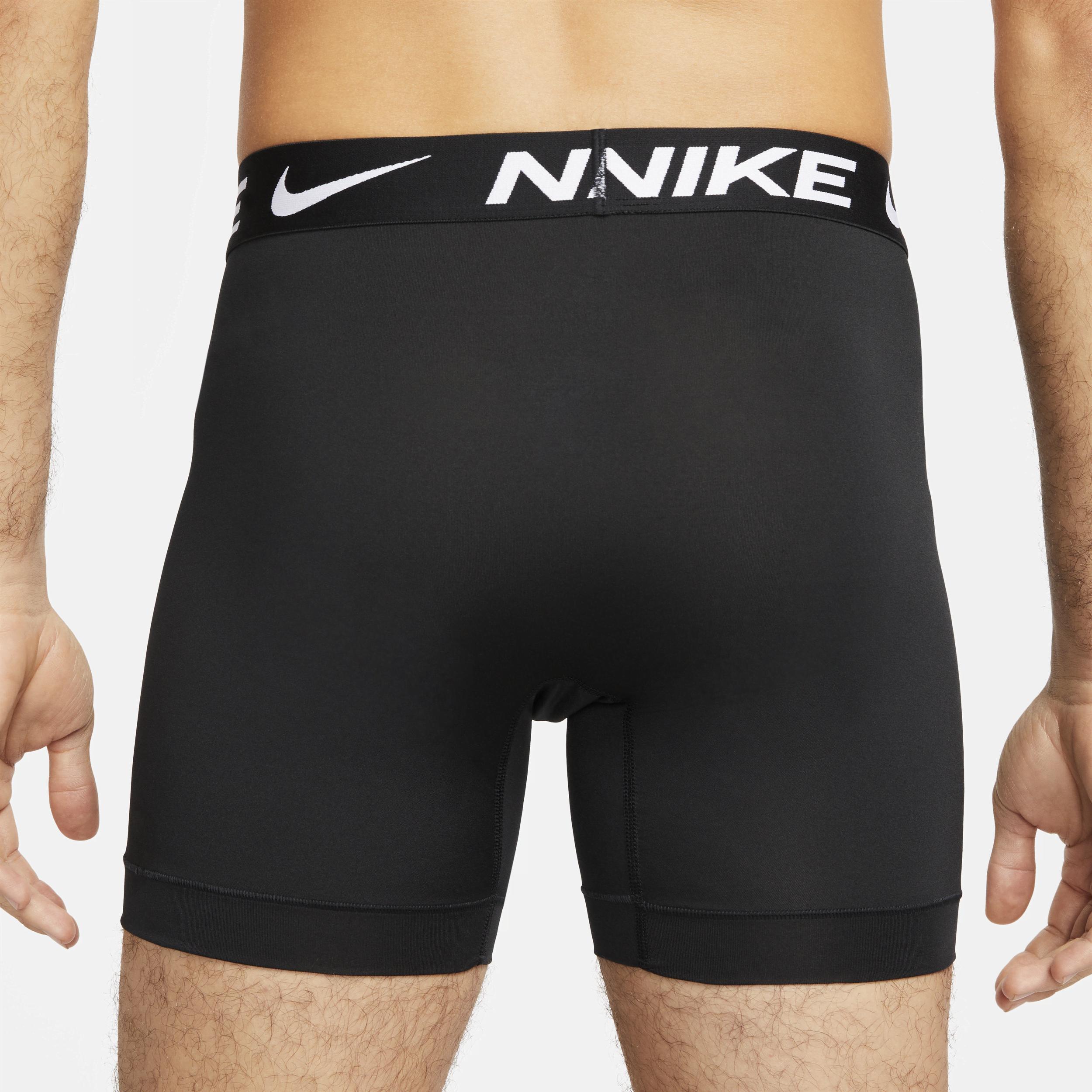 Mens Nike Dri-FIT Essential 3-pack Microfiber Boxer Briefs Product Image