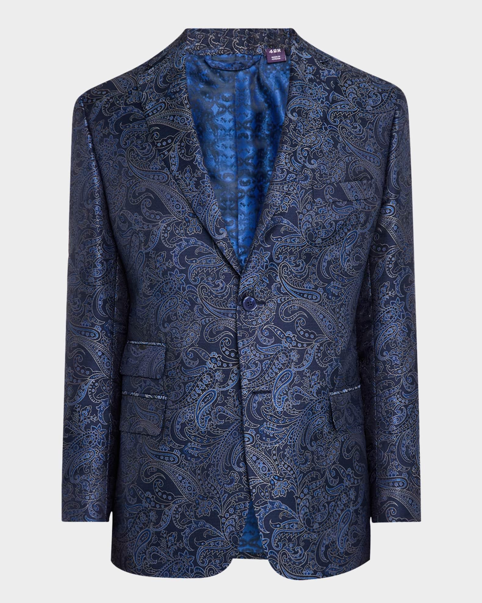 Mens Carrington Paisley Single-Breasted Sport Coat Product Image